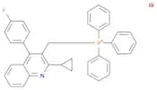 Phosphonium, [[2-cyclopropyl-4-(4-fluorophenyl)-3-quinolinyl]methyl]triphenyl-, bromide (1:1)