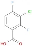 Benzoic acid, 3-chloro-2,4-difluoro-