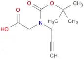 [(tert-Butoxycarbonyl)(2-propynyl)amino]acetic acid