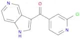 (2-Chloropyridin-4-Yl)(1H-Pyrrolo[3,2-C]Pyridin-3-Yl)Methanone