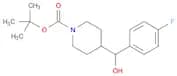 tert-Butyl 4-((4-fluorophenyl)(hydroxy)methyl)piperidine-1-carboxylate
