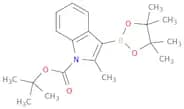 tert-Butyl 2-methyl-3-(tetramethyl-1,3,2-dioxaborolan-2-yl)indole-1-carboxylate