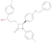 2-Azetidinone,1-(4-fluorophenyl)-3-[(3S)-3-(4-fluorophenyl)-3-hydroxypropyl]-4-[4-(phenylmethoxy)p…