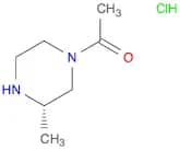 (S)-1-(3-methyl-piperazin-1-yl)-ethanone hydrochloride