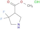 methyl4,4-difluoropyrrolidine-3-carboxylatehydrochloride
