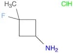 3-Fluoro-3-methylcyclobutanamine hydrochloride