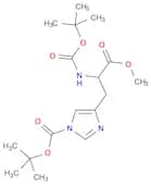 tert-Butyl 4-(2-((tert-butoxycarbonyl)amino)-3-methoxy-3-oxopropyl)-1H-imidazole-1-carboxylate