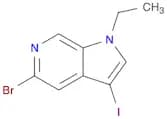 5-Bromo-1-ethyl-3-iodo-1h-pyrrolo[2,3-c]pyridine