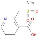 2-((Methylsulfonyl)methyl)nicotinic acid