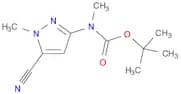 Tert-Butyl (5-Cyano-1-Methyl-1H-Pyrazol-3-Yl)(Methyl)Carbamate