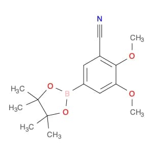 2,3-Dimethoxy-5-(tetramethyl-1,3,2-dioxaborolan-2-yl)benzonitrile
