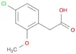 2-(4-Chloro-2-Methoxyphenyl)Acetic Acid