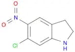 6-Chloro-5-nitro-2,3-dihydro-1h-indole