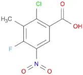 2-Chloro-4-Fluoro-3-Methyl-5-Nitrobenzoic Acid