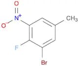 3-Bromo-4-fluoro-5-nitrotoluene