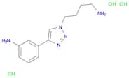 3-[1-(4-Aminobutyl)triazol-4-yl]aniline trihydrochloride