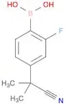 4-(1-Cyano-1-methylethyl)-2-fluorophenylboronic acid