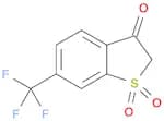 6-(Trifluoromethyl)benzo[b]thiophen-3(2H)-one1,1-Dioxide