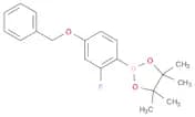 4-(Benzyloxy)-2-fluorophenylboronic acid pinacol ester