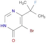 5-Bromo-6-(2-fluoropropan-2-yl)pyrimidin-4(3H)-one