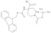 4-(9H-fluoren-9-ylmethoxycarbonylamino)-1-[(2-methylpropan-2-yl)oxycarbonyl]piperidine-4-carboxyli…