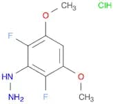 (2,6-Difluoro-3,5-dimethoxyphenyl)hydrazine hydrochloride