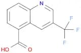 3-(Trifluoromethyl)quinoline-5-carboxylic acid