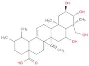 Urs-​12-​en-​28-​oic acid, 2,​3,​6,​23-​tetrahydroxy-​, (2α,​3β,​4α,​6β)​-