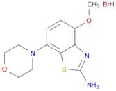 4-methoxy-7-(morpholin-4-yl)-1,3-benzothiazol-2-amine dihydrobromide
