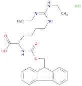 N6-[(E)-(Ethylamino)(ethylimino)methyl]-N2-[(9H-fluoren-9-ylmethoxy)carbonyl]-L-lysine hydrochlori…