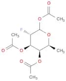 L-Galactopyranose, 2,6-dideoxy-2-fluoro-, triacetate
