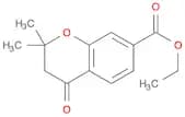 2H-1-Benzopyran-7-carboxylic acid, 3,4-dihydro-2,2-dimethyl-4-oxo-,ethyl ester
