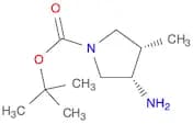 (3S,4S)-tert-Butyl 3-amino-4-methylpyrrolidine-1-carboxylate