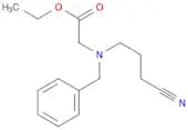 Glycine, N-(3-cyanopropyl)-N-(phenylmethyl)-, ethyl ester