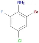 Benzenamine, 2-bromo-4-chloro-6-fluoro-