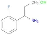 1-(2-Fluorophenyl)propan-1-amine hydrochloride