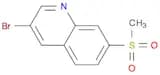 3-Bromo-7-(methylsulfonyl)quinoline