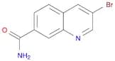 3-Bromoquinoline-7-carboxamide