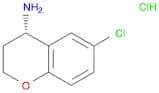 (4S)-6-Chloro-3,4-dihydro-2h-1-benzopyran-4-amine hydrochloride