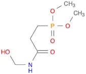 Phosphonic acid, [3-[(hydroxymethyl)amino]-3-oxopropyl]-, dimethylester