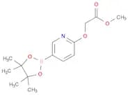 methyl 2-{[5-(tetramethyl-1,3,2-dioxaborolan-2-yl)pyridin-2-yl]oxy}acetate