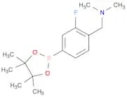 4-(N,N-Dimethylaminomethyl)-3-fluorophenylboronic acid, pinacol ester