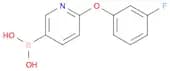 6-(3-Fluorophenoxy)pyridine-3-boronic acid