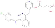 Butanedioic acid, compd. withN-(4-chlorophenyl)-4-(4-pyridinylmethyl)-1-phthalazinamine (1:1)OTHER…