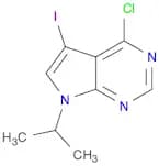 7H-Pyrrolo[2,3-d]pyrimidine, 4-chloro-5-iodo-7-(1-methylethyl)-