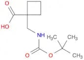 1-({[(tert-butoxy)carbonyl]amino}methyl)cyclobutane-1-carboxylic acid