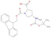 1,2-Pyrrolidinedicarboxylic acid,4-[[(1,1-dimethylethoxy)carbonyl]amino]-, 1-(9H-fluoren-9-ylmethy…