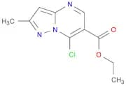 ethyl 7-chloro-2-methylpyrazolo[1,5-a]pyrimidine-6-carboxylate