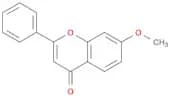 4H-1-Benzopyran-4-one, 7-methoxy-2-phenyl-