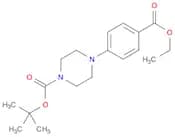 1-Piperazinecarboxylic acid, 4-[4-(ethoxycarbonyl)phenyl]-,1,1-dimethylethyl ester